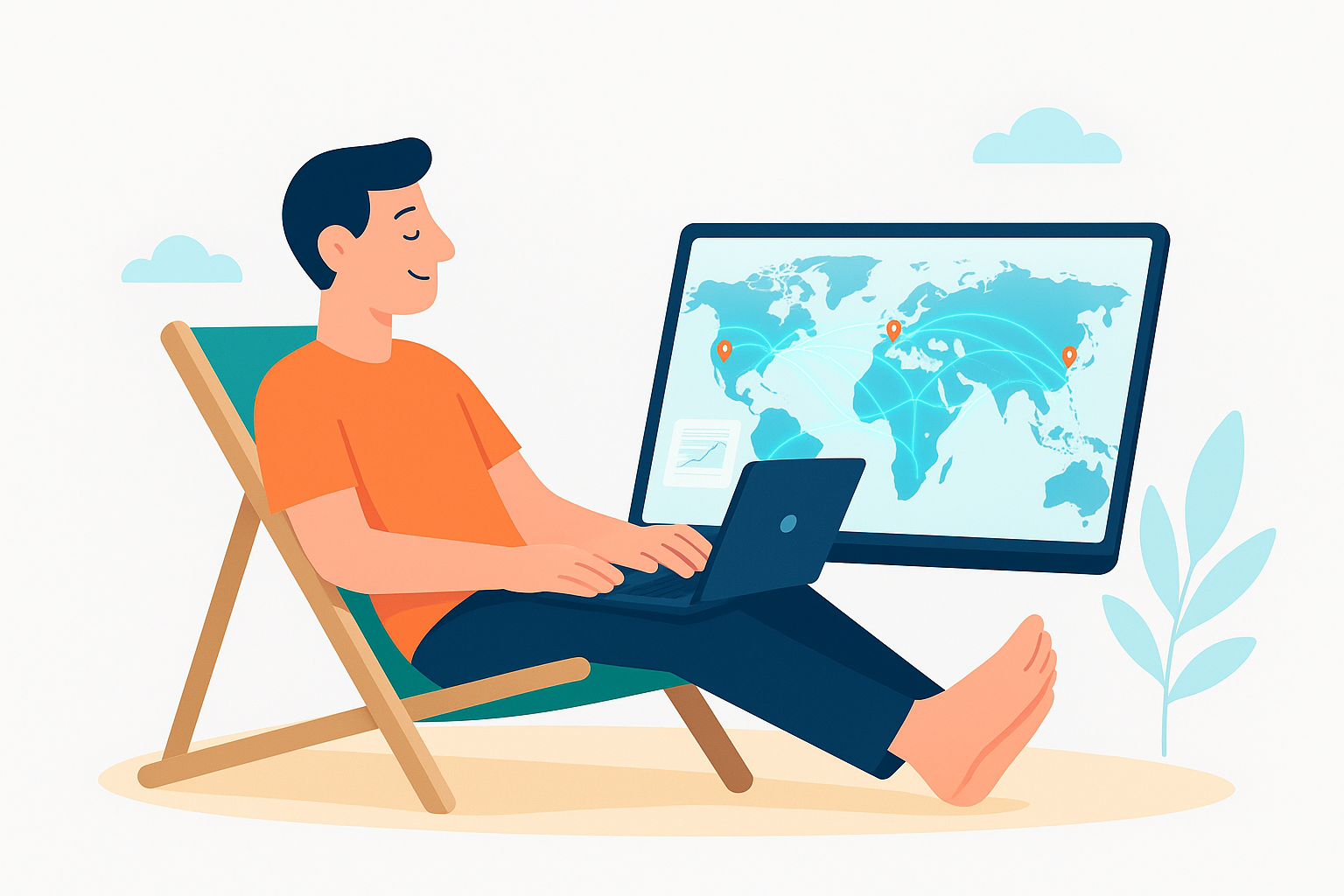 MyFiber Dashboard Illustration